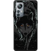 Чорний чохол BoxFace Blackview A85 Wolf