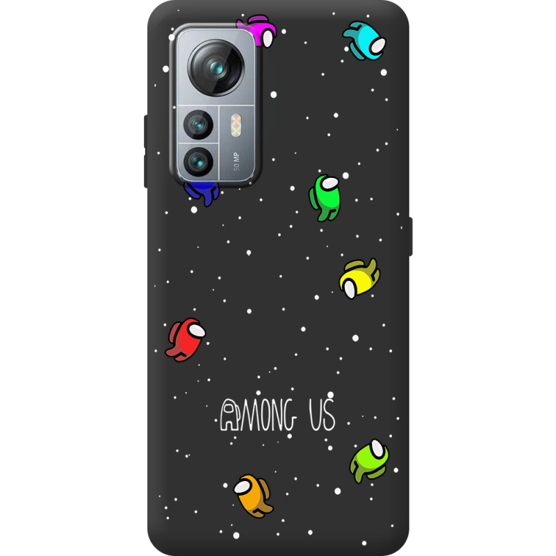 Чорний чохол BoxFace Blackview A85 Among Us Invisible