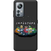 Чорний чохол BoxFace Blackview A85 Among Us Impostors