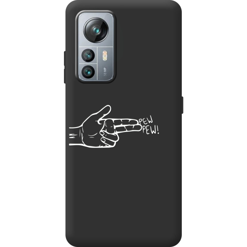 Чорний чохол BoxFace Blackview A85 Pew Pew