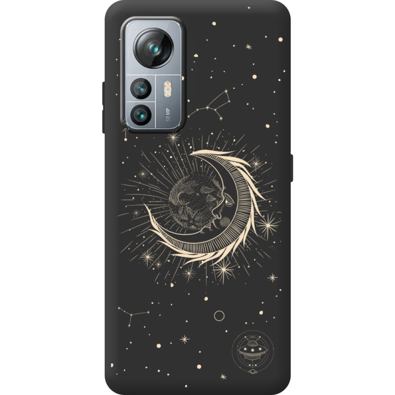 Чорний чохол BoxFace Blackview A85 Moon