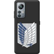 Чорний чохол BoxFace Blackview A855 Атака Титанов Крылья Свободы