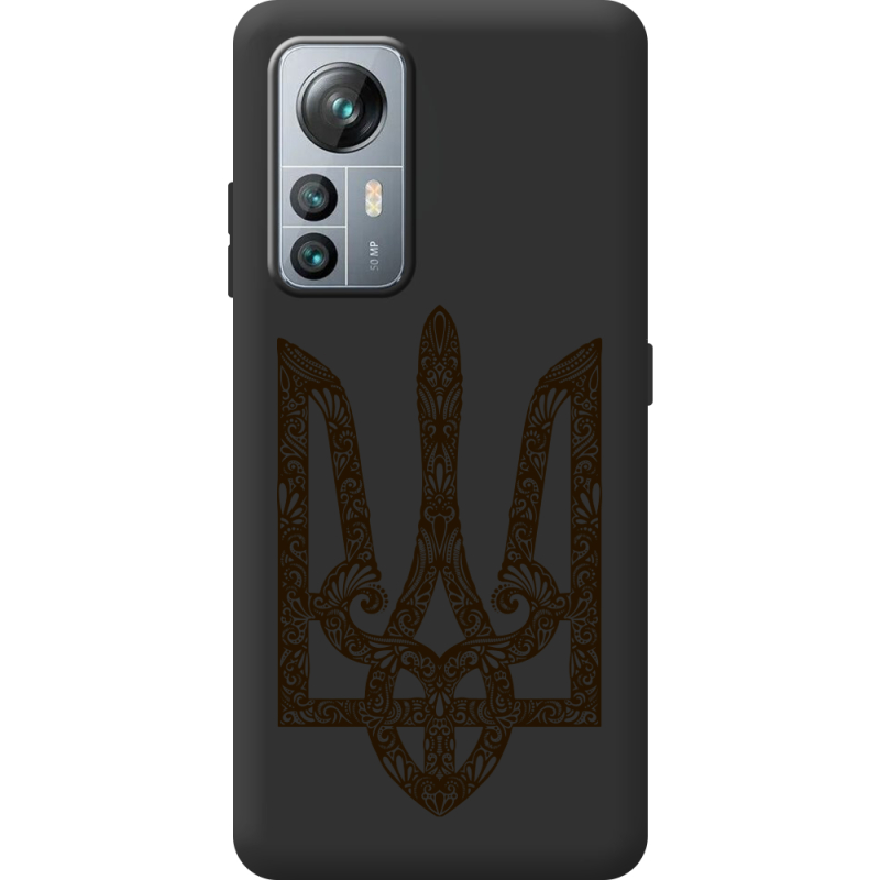 Чорний чохол BoxFace Blackview A85 Ukrainian Trident