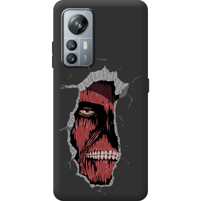 Чорний чохол BoxFace Blackview A85 Нападение на Титана