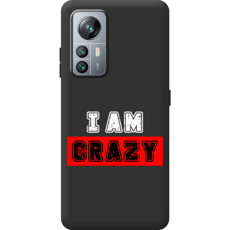 Чорний чохол BoxFace Blackview A85 I'm Crazy