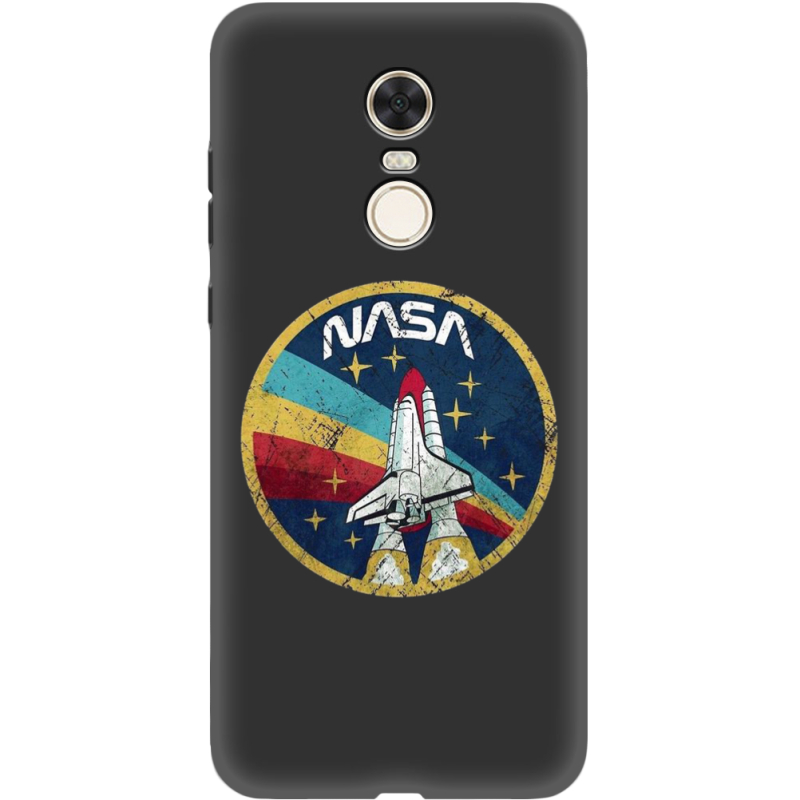 Черный чехол Uprint Xiaomi Redmi 5 Plus NASA