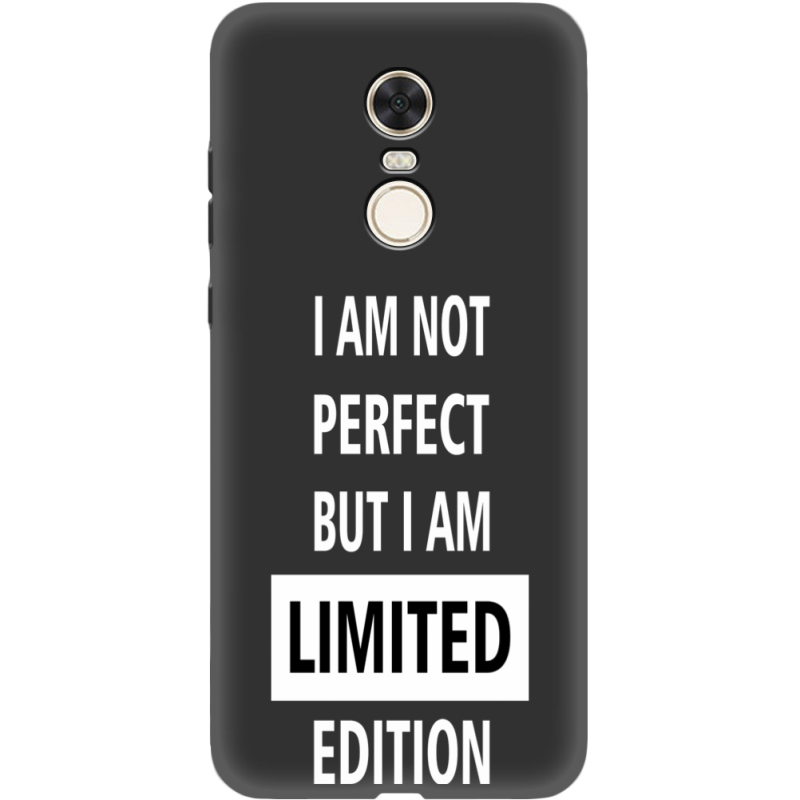 Черный чехол Uprint Xiaomi Redmi 5 Plus Limited Edition