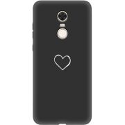 Черный чехол Uprint Xiaomi Redmi 5 Plus My Heart