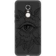 Черный чехол Uprint Xiaomi Redmi 5 Plus Eye