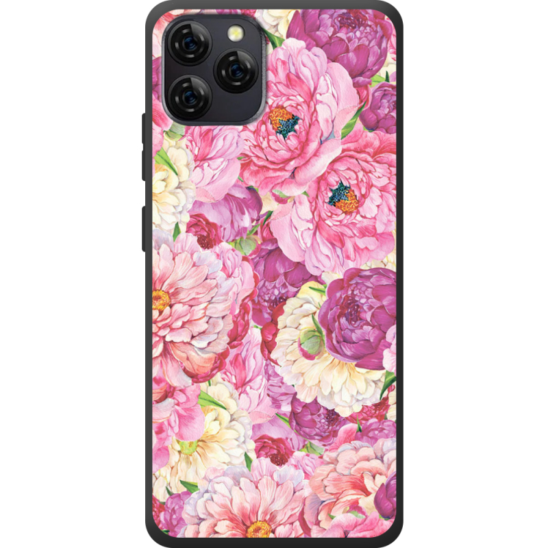 Чохол BoxFace Blackview A95 Pink Peonies