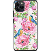 Чохол BoxFace Blackview A95 Birds and Flowers