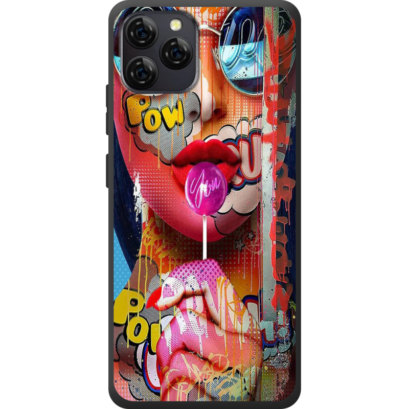 Чохол BoxFace Blackview A95 Colorful Girl
