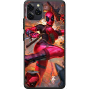 Чохол BoxFace Blackview A95 Woman Deadpool