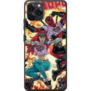 Чохол BoxFace Blackview A95 Deadpool and Mary Jane