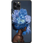 Чохол BoxFace Blackview A95 Exquisite Blue Flowers