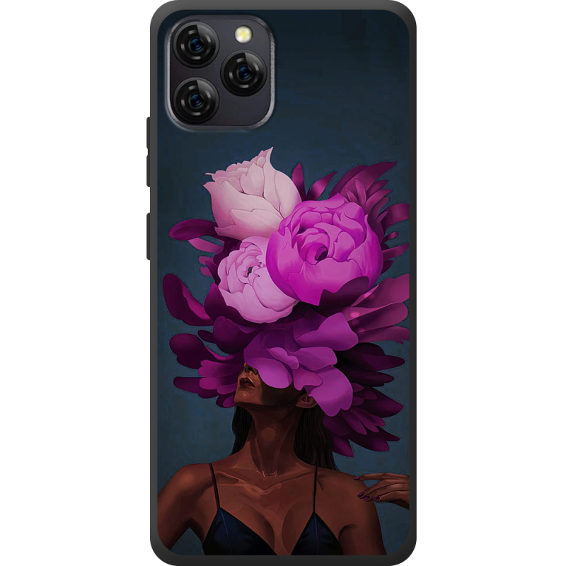 Чохол BoxFace Blackview A95 Exquisite Purple Flowers
