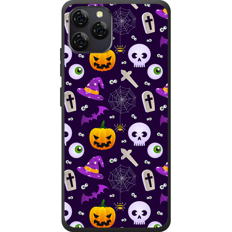 Чохол BoxFace Blackview A95 Halloween Purple Mood