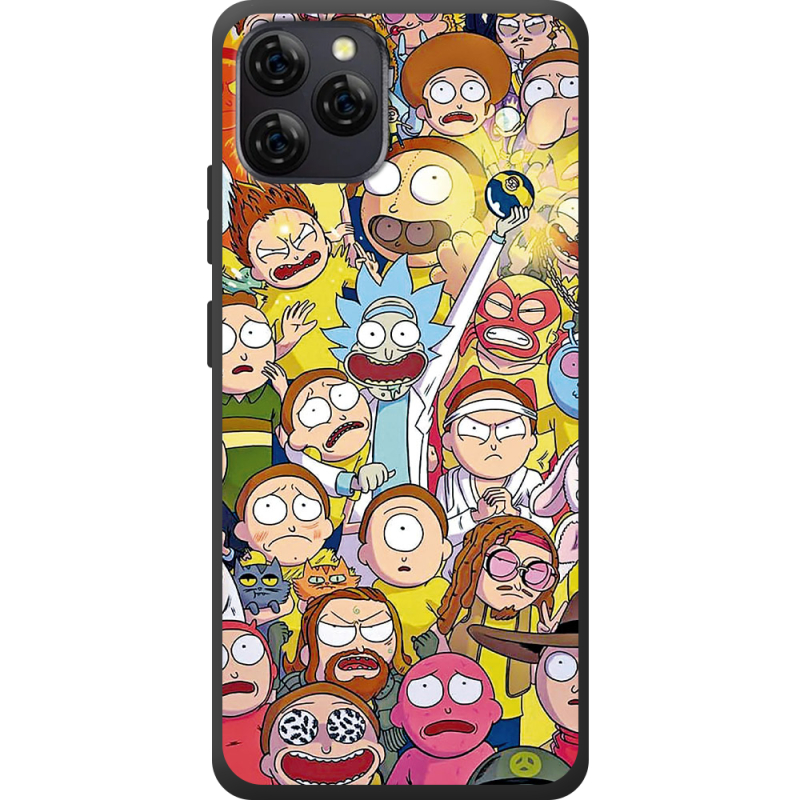 Чохол BoxFace Blackview A95 Rick and Morty