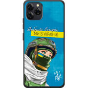 Чохол BoxFace Blackview A95 Захисниця з України