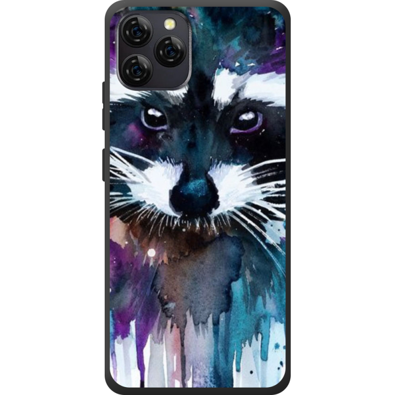 Чохол BoxFace Blackview A95 Акварельный енот