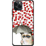 Чохол BoxFace Blackview A95 Raining Hearts