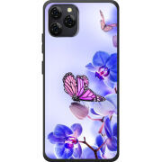 Чохол BoxFace Blackview A95 Orchids and Butterflies