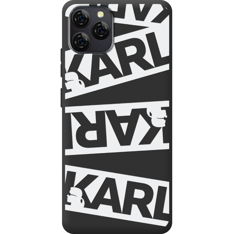 Чорний чохол BoxFace Blackview A95 White Karl