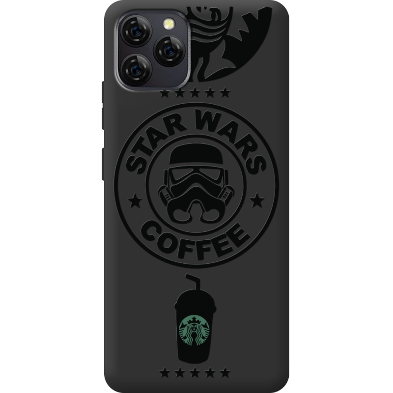 Чорний чохол BoxFace Blackview A95 Dark Coffee