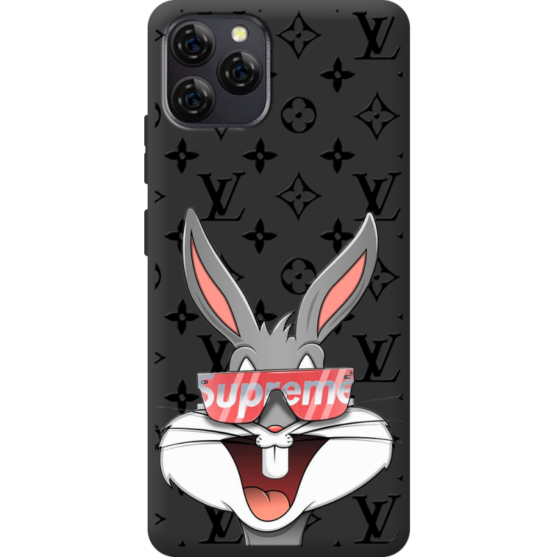 Чорний чохол BoxFace Blackview A95 looney bunny