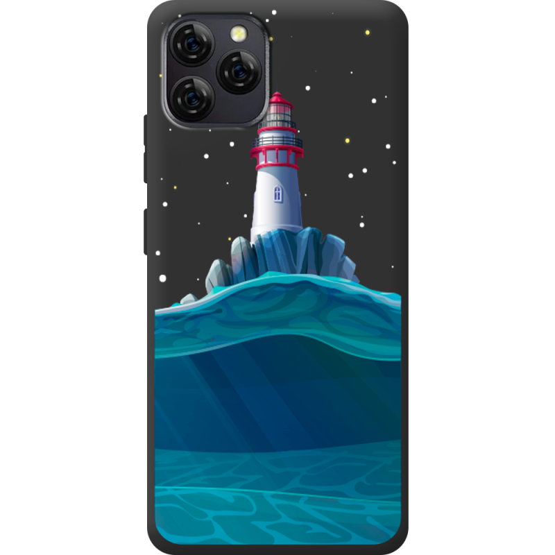 Чорний чохол BoxFace Blackview A95 Lighthouse