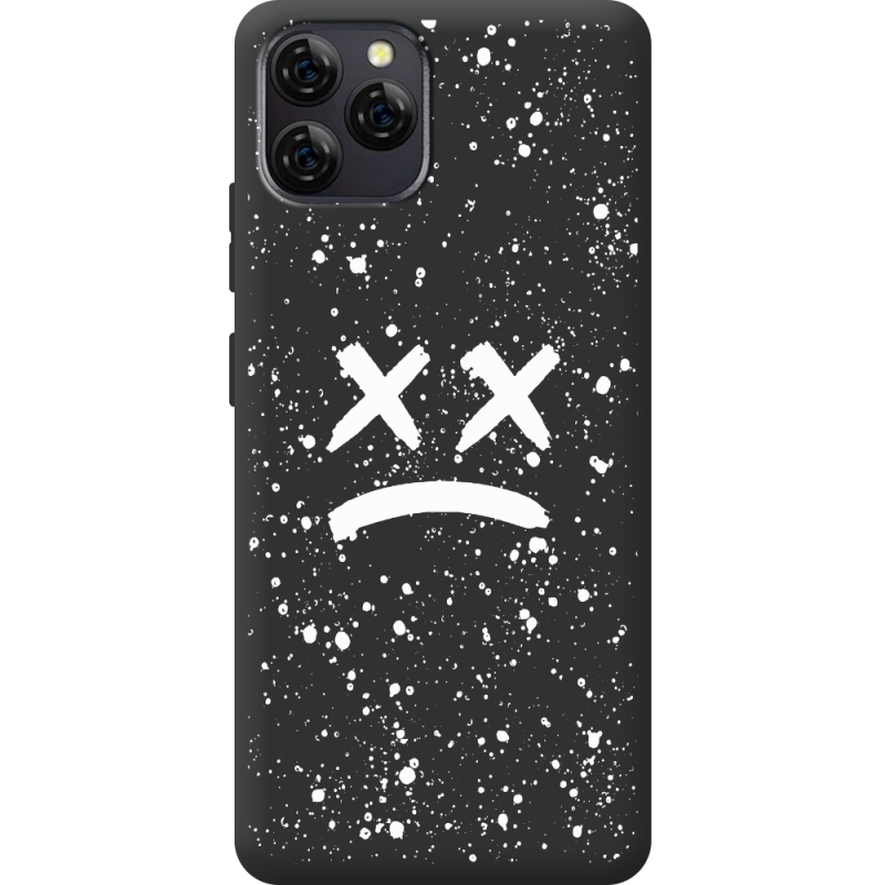 Чорний чохол BoxFace Blackview A95 Sad Way