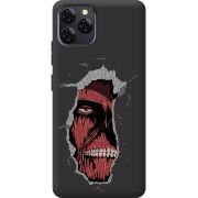 Чорний чохол BoxFace Blackview A95 Нападение на Титана