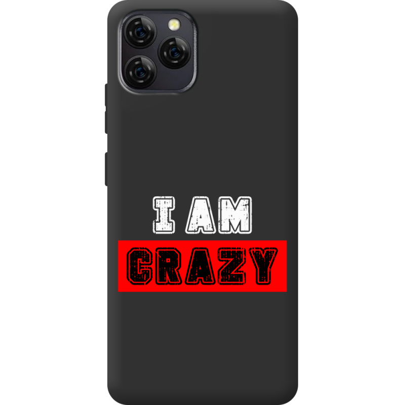 Чорний чохол BoxFace Blackview A95 I'm Crazy