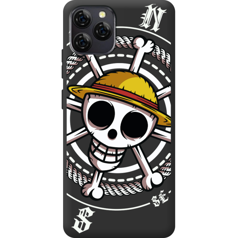 Чорний чохол BoxFace Blackview A95 One Piece Компас