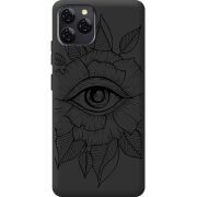 Чорний чохол BoxFace Blackview A95 Eye