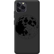 Чорний чохол BoxFace Blackview A95 Planet