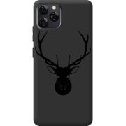 Чорний чохол BoxFace Blackview A95 Deer