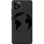 Чорний чохол BoxFace Blackview A95 Earth