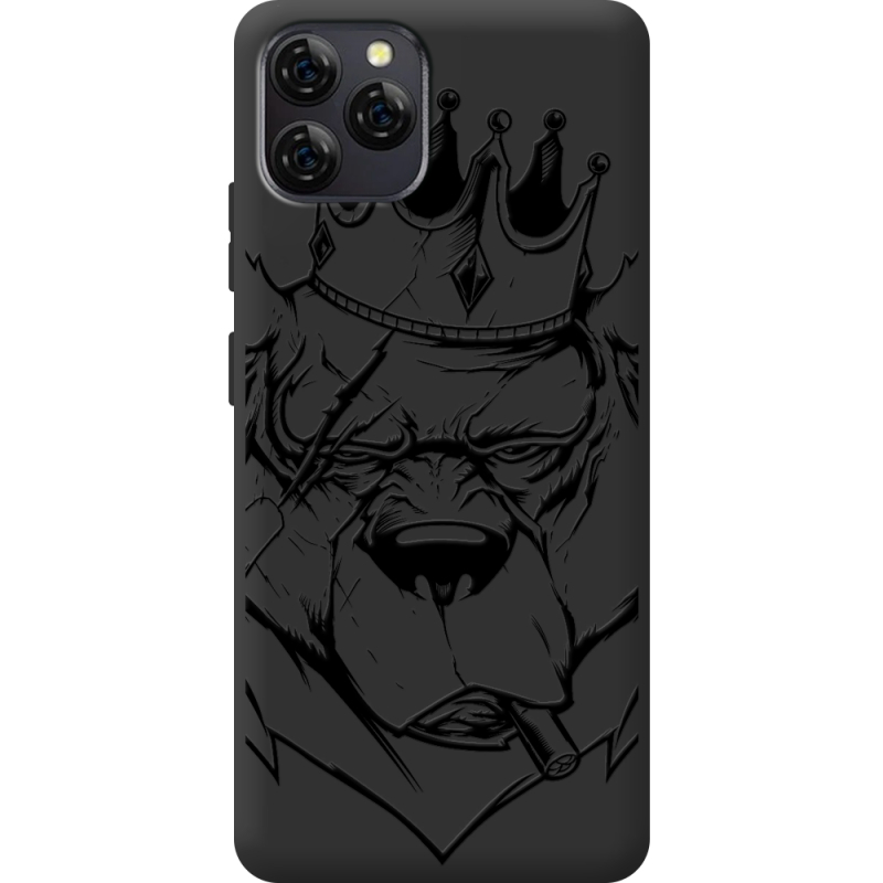 Чорний чохол BoxFace Blackview A95 Bear King
