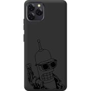 Чорний чохол BoxFace Blackview A95 