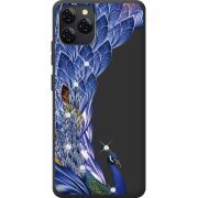 Чохол зі стразами Blackview A95 Peafowl