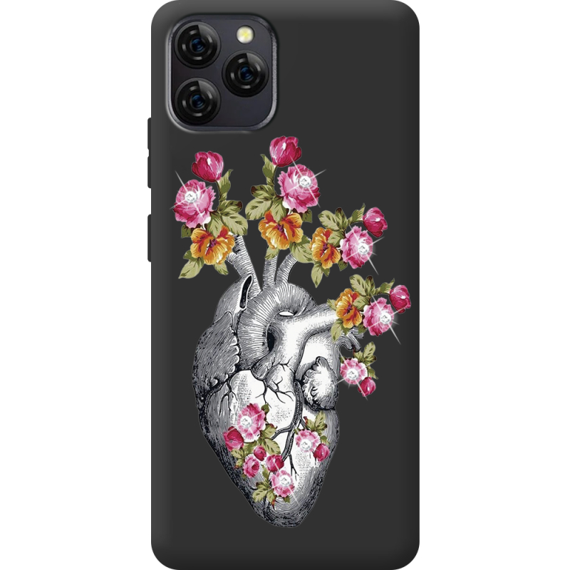 Чохол зі стразами Blackview A95 Heart