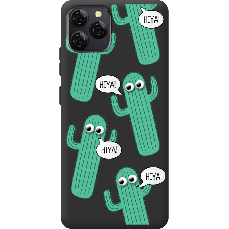 Прозорий чохол BoxFace Blackview A95 с 3D-глазками HIYA