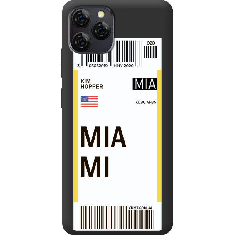 Прозорий чохол BoxFace Blackview A95 Ticket Miami