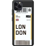 Прозорий чохол BoxFace Blackview A95 Ticket London