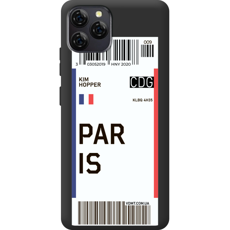 Прозорий чохол BoxFace Blackview A95 Ticket Paris