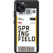 Прозорий чохол BoxFace Blackview A95 Ticket Springfield