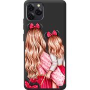 Прозорий чохол BoxFace Blackview A95 Mouse Girls