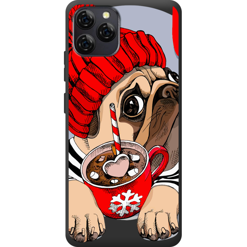 Прозорий чохол BoxFace Blackview A95 Winter Puggy