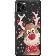 Прозорий чохол BoxFace Blackview A95 Winter Deer